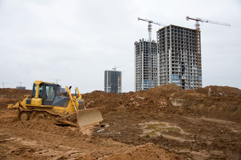 Heavy Machinery on Site